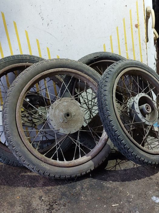Stare felgi do motocykla