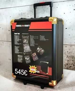 Надійний хромванадій універсал проф.набір інструментів 408, Швейцарія