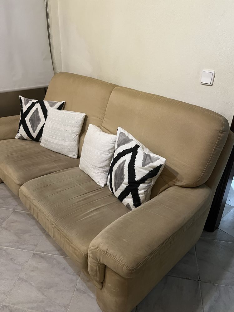 Sofa usado 3 lugares