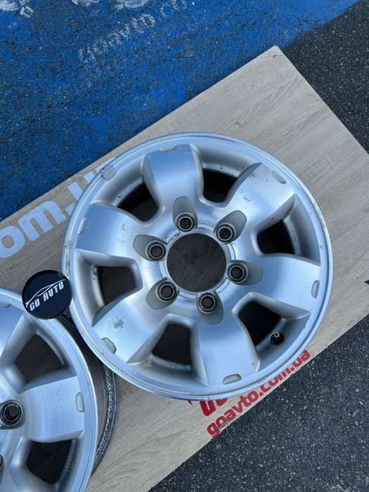 Goauto диски Nissan 6/139,7 r15 dia110 7j в чудовому стані