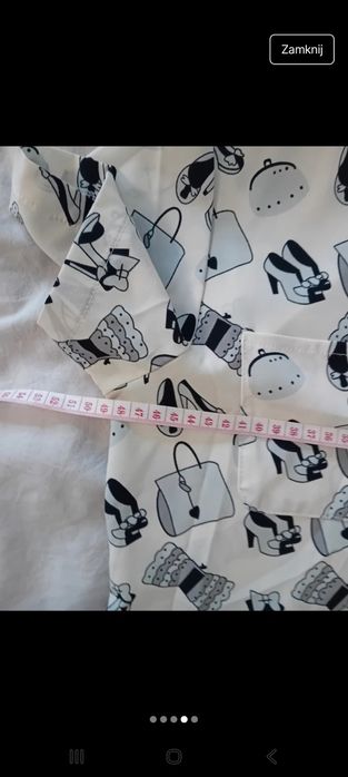 Koszula biała buty szpilki M