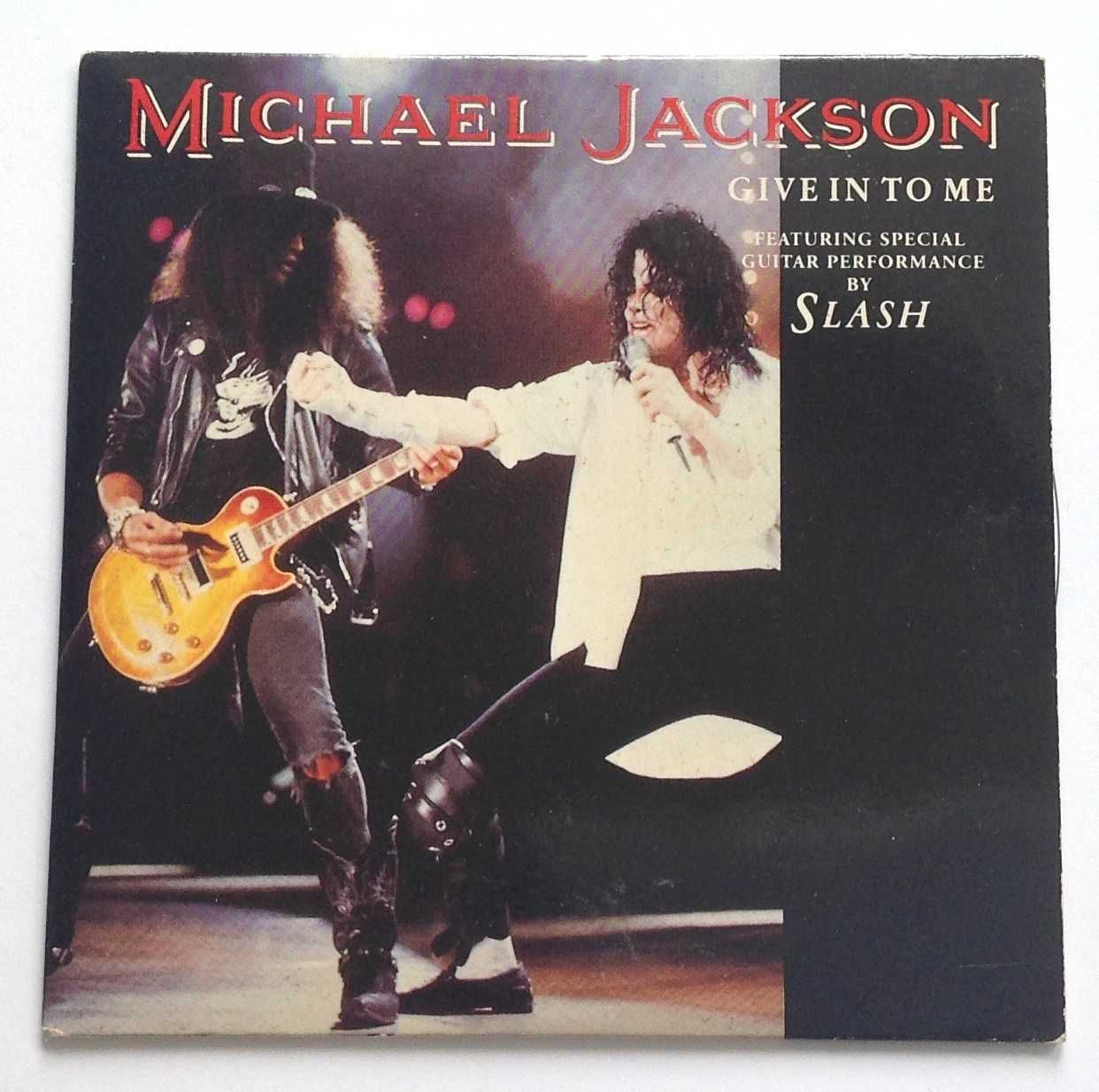 Michael Jackson Featuring Slash Give In To Me CDS