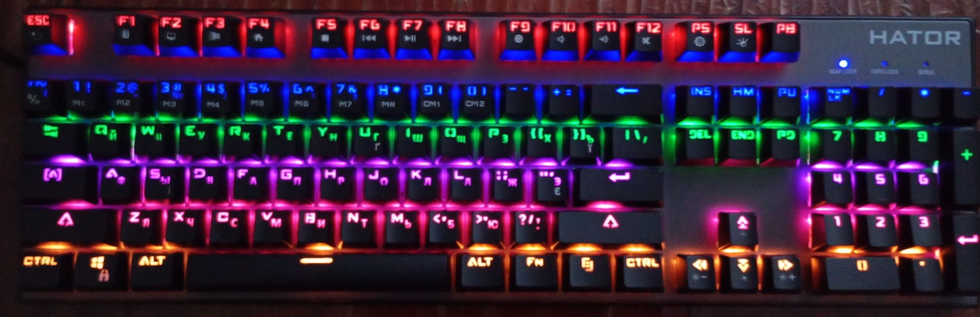 Клавіатура механіка Hator Starfall HK-608
