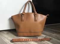 Ruda torebka Jennifer&Jennifer torba shopper bag pojemna