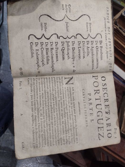 O Secretario Portuguez 1756 Francisco Jozé Freire 1ª Edição