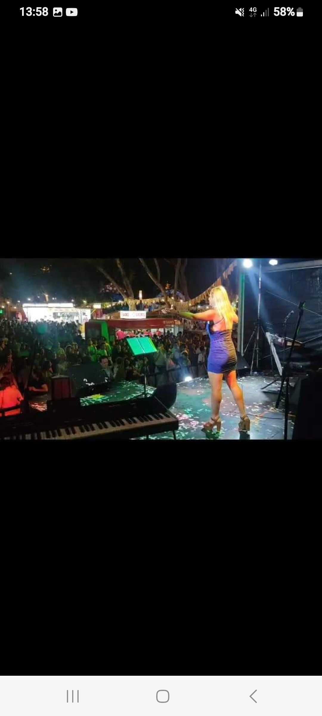 Cantora para eventos - Voz marcante e repertório variado