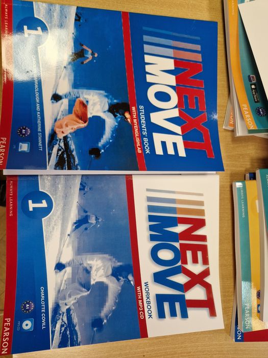 Next Move 1, 2, 3, 4 Workbook+ Students book