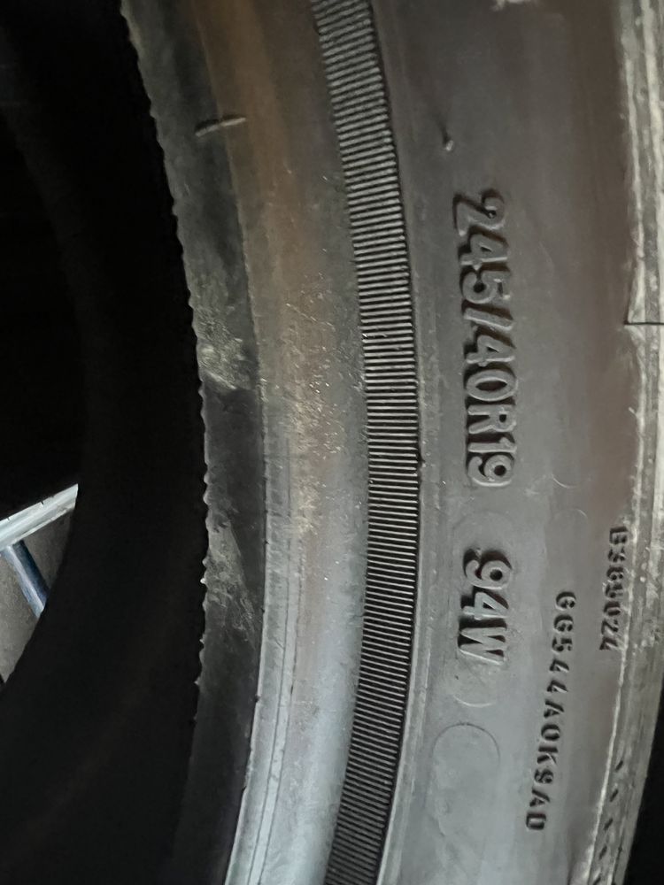 245/40/19 R19 Goodyear Eagle F1 Asymmetric 5 4шт новые
