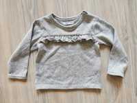 Sweter sweterek z falbanką Fox&bunny r. 74