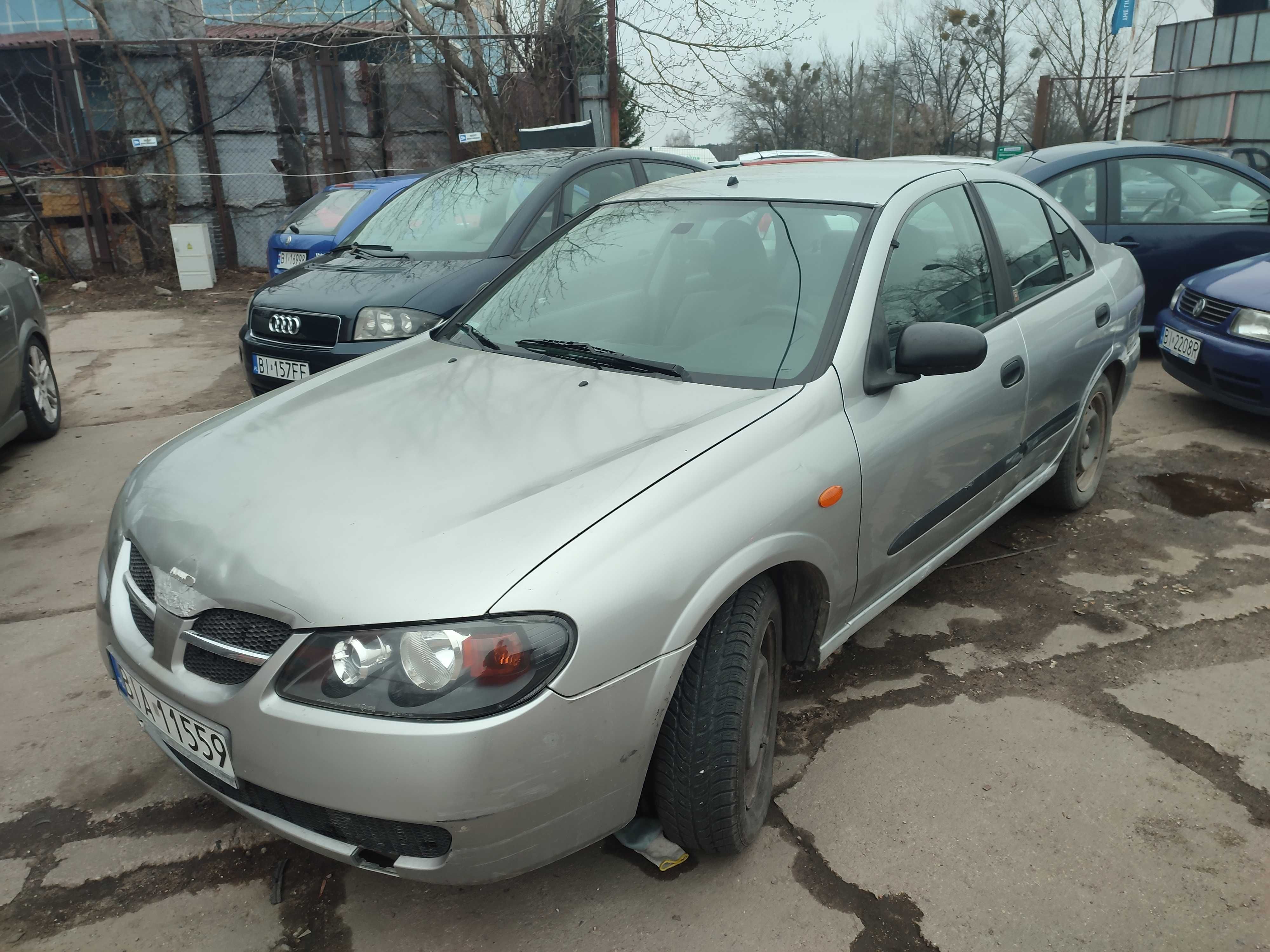 Rezerwacja Nissan Almera * 2004 r. * 1.5 benzyna + GAZ *