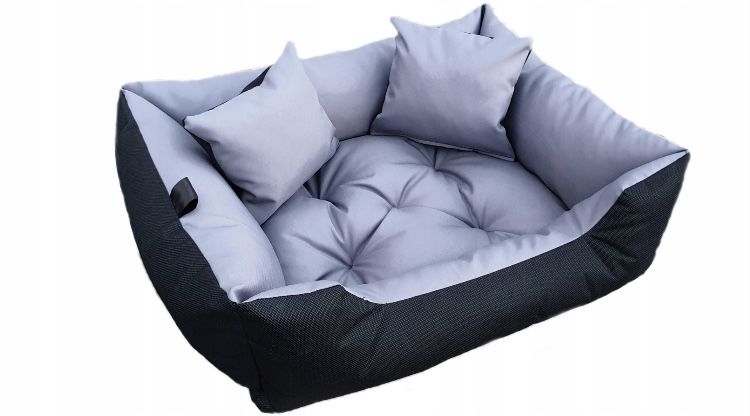 Legowisko kojec poduszka dla psa 75x65cm GRATIS 2 PODUSZKI