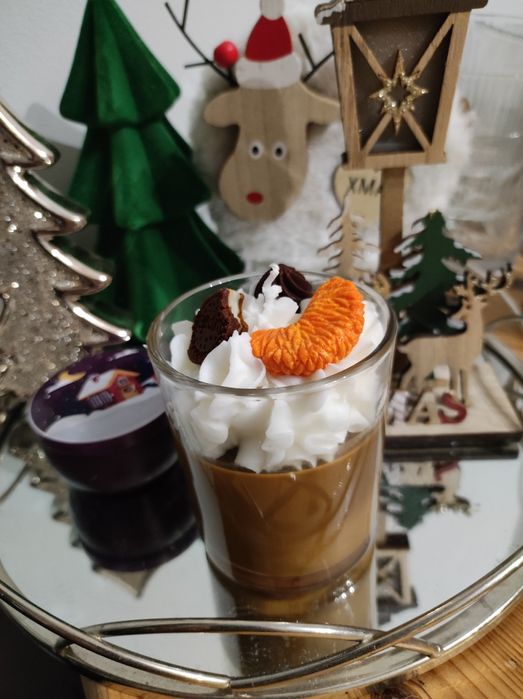 Sojowa, zapachowa świeczka z wosku sojowego