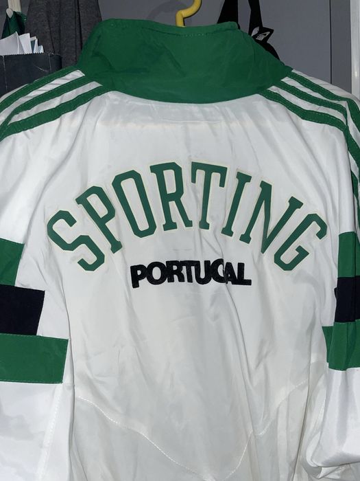 Casaco usado/oferecido por Luís Figo / Anos 90- Adidas