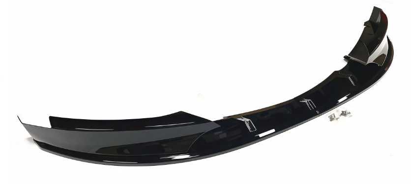 Dokładka zderzak M PAKIET SPLITTER CZARNY POŁYSK BMW E82 E88 2007/2013