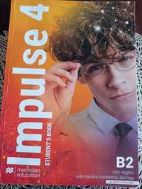 Podręcznik Impulse 4 Macmillan B2 student's book liceum/technikum