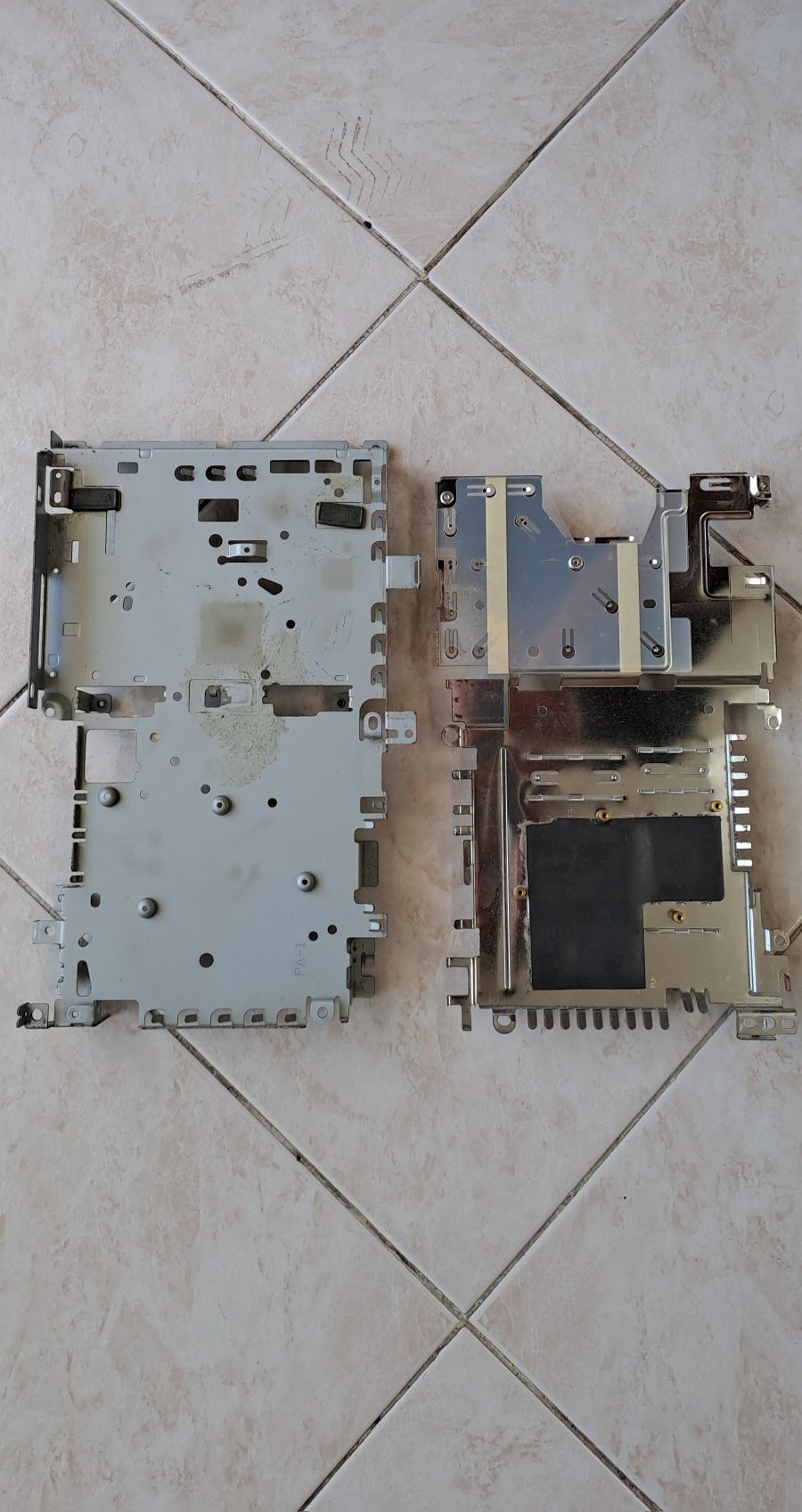 Placas de cobertura para placa ps2 fat 3000x vem com parafusos