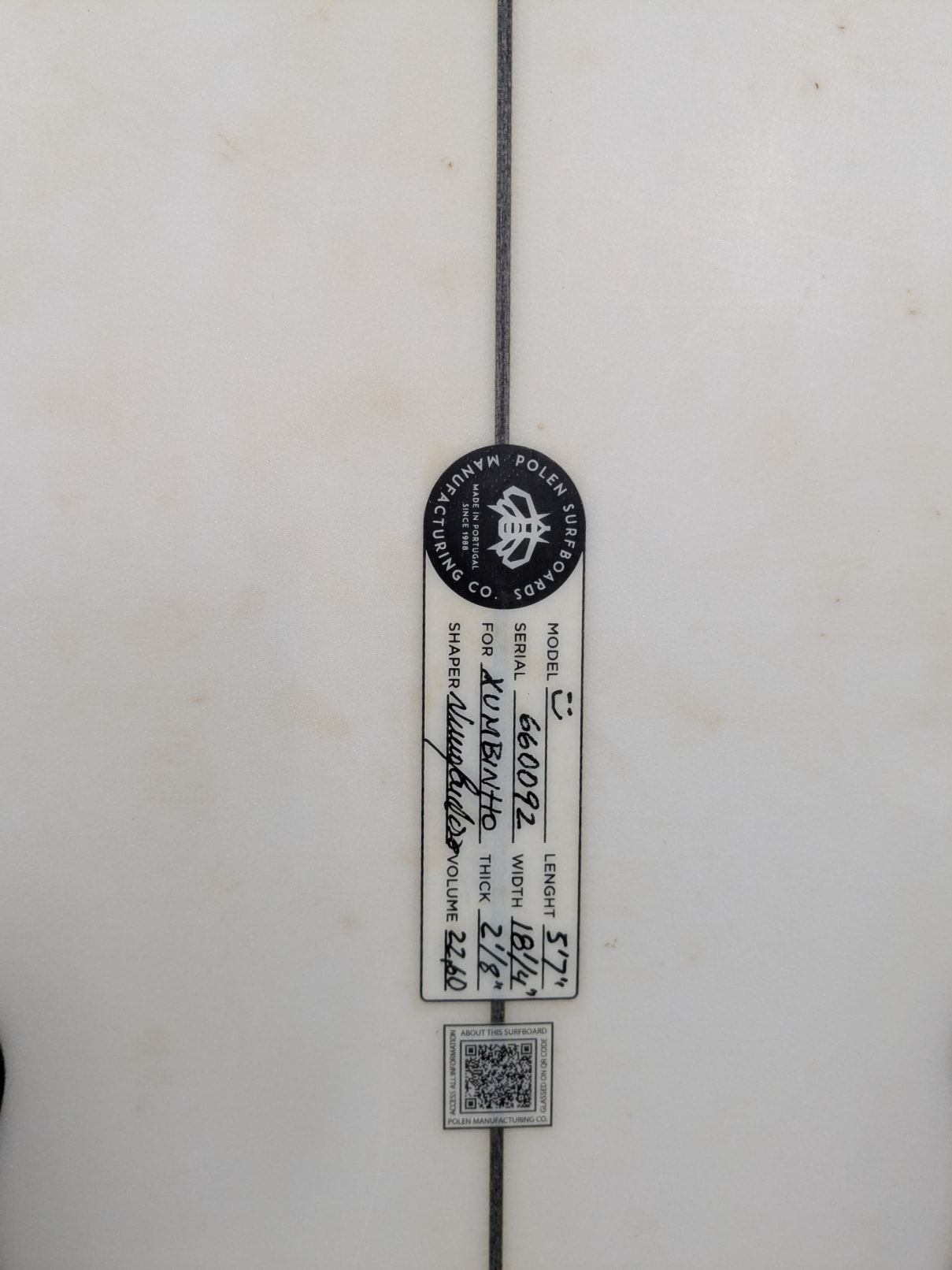 Prancha de Surf - Polen :) 5'7'' | 22.6 L