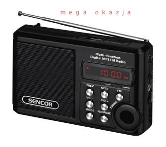 Radio sencor srd215 akumulatorowe solidne