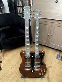 Kopia Gibson EDS 1275 gitara dwugryfowa, double neck, doubleneck  12/6
