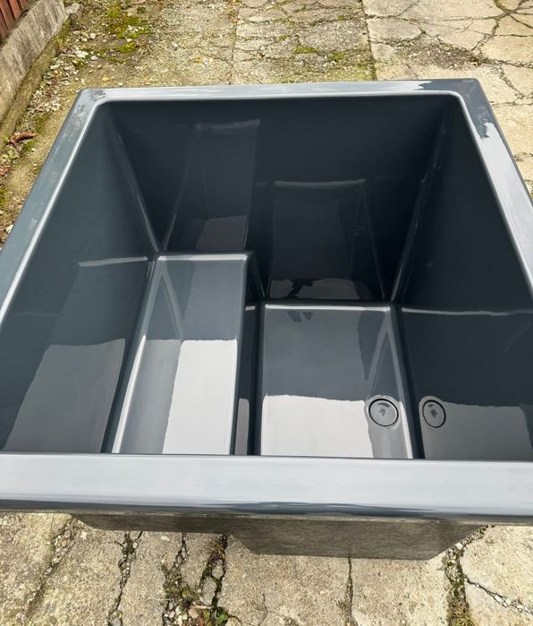 Balia beczka schladzalnik po saunie bania schladzania zimną wodę kwadr