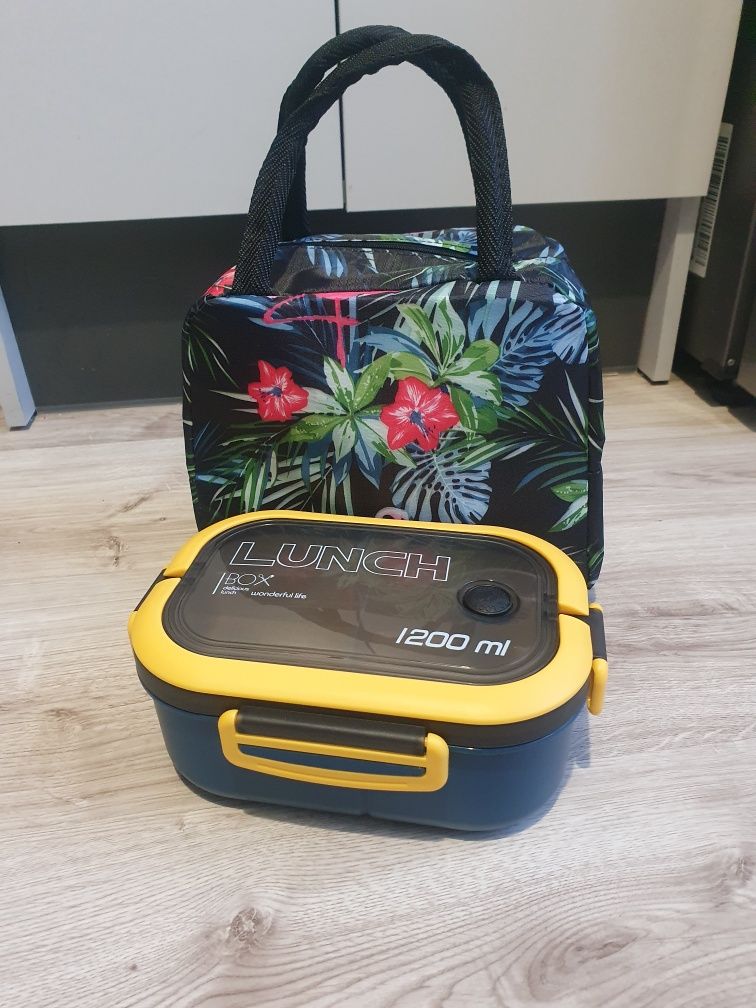 Zestaw torba termiczna i lunch box
