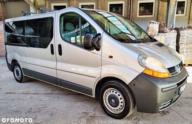 Renault Trafic # 2.0 BENZYNA # BUS # 9 osobowy # LONG # LPG # hak #