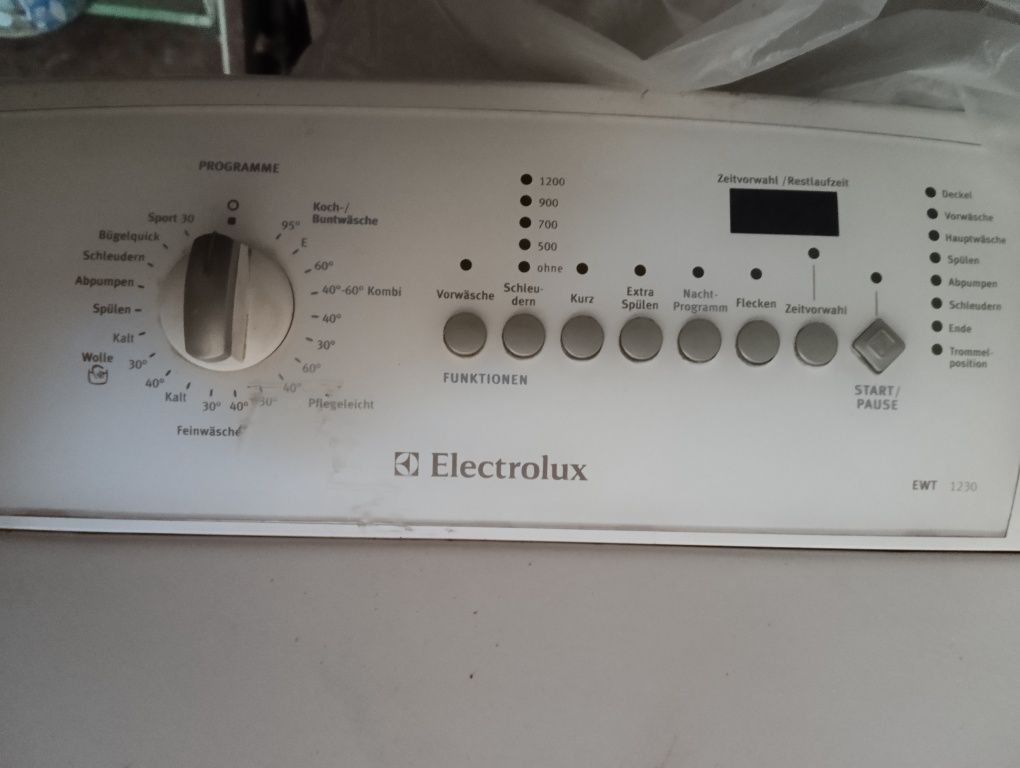 Пральна машина  Electrolux
