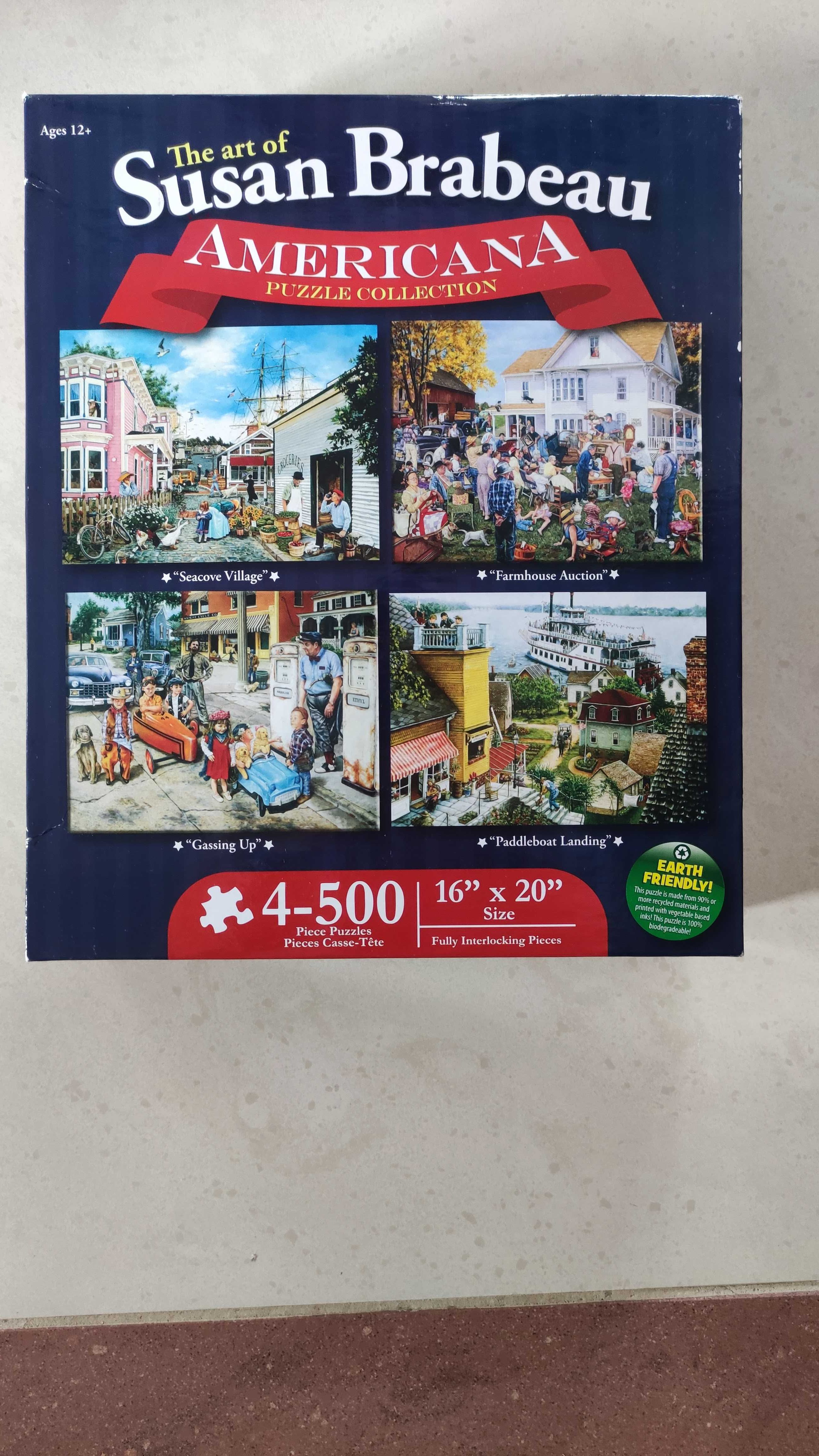 Puzzle z USA fabrycznie nowe