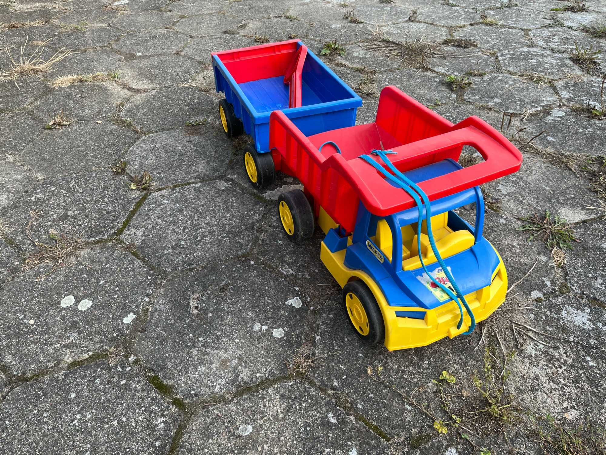 Wader Gigant Truck Wywrotka z Przyczepą