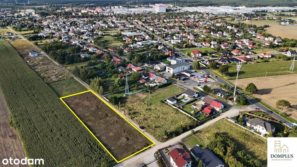 Wronki – doskonała działka pod inwestycję handlowo-usługową