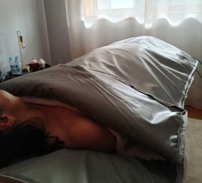 Manta de sudação - sauna