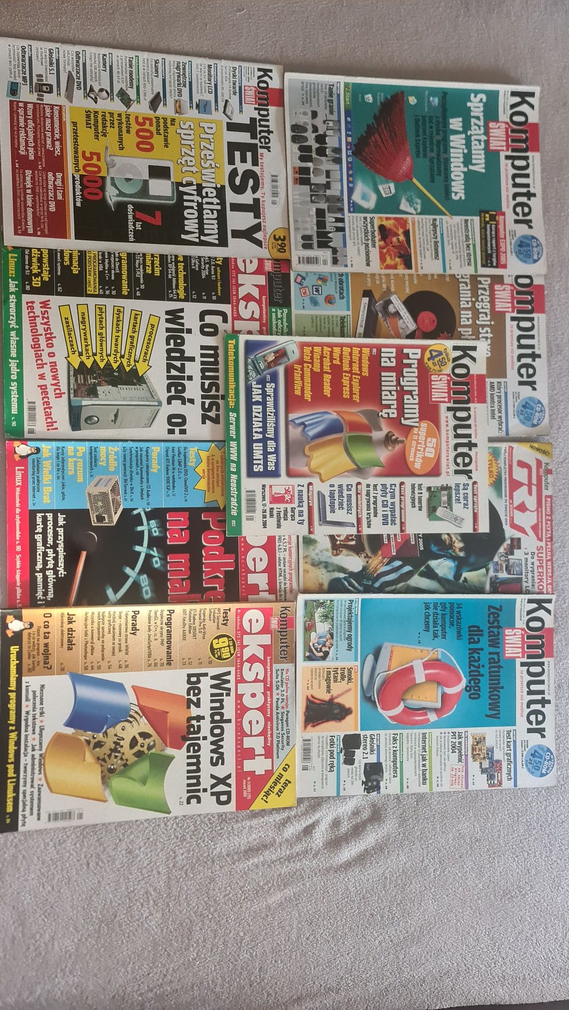 Czasopisma Komputer świat i ekspert