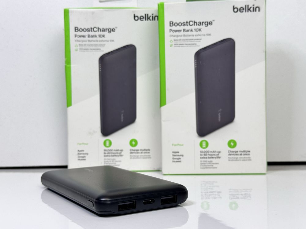 Повербанк/зарядний пристрій Boost Charger 10K 10000mAhC Black (BPB011)