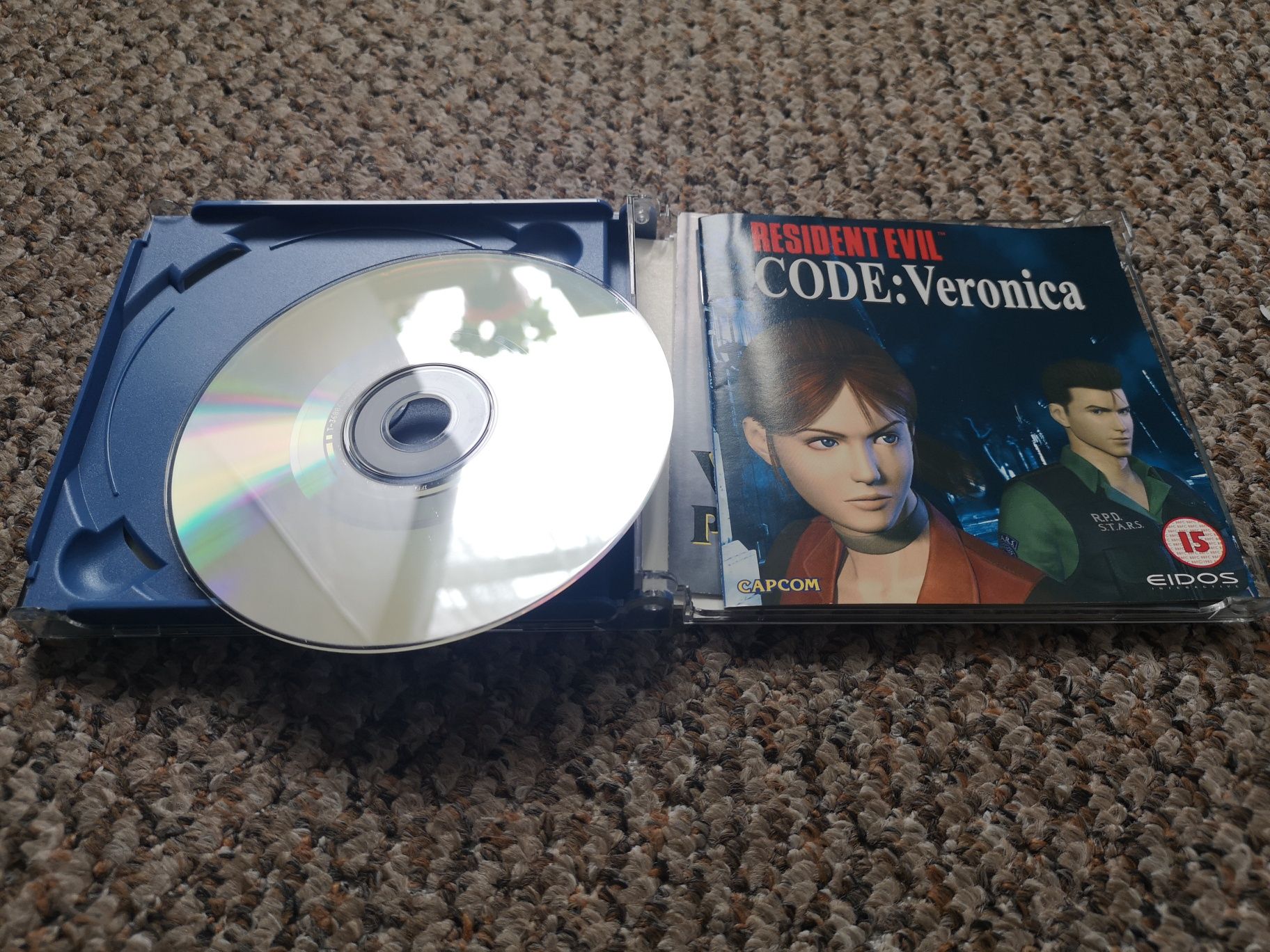 Sega Dreamcast gra Resident Evil Code Veronica PAL angielski bez rys