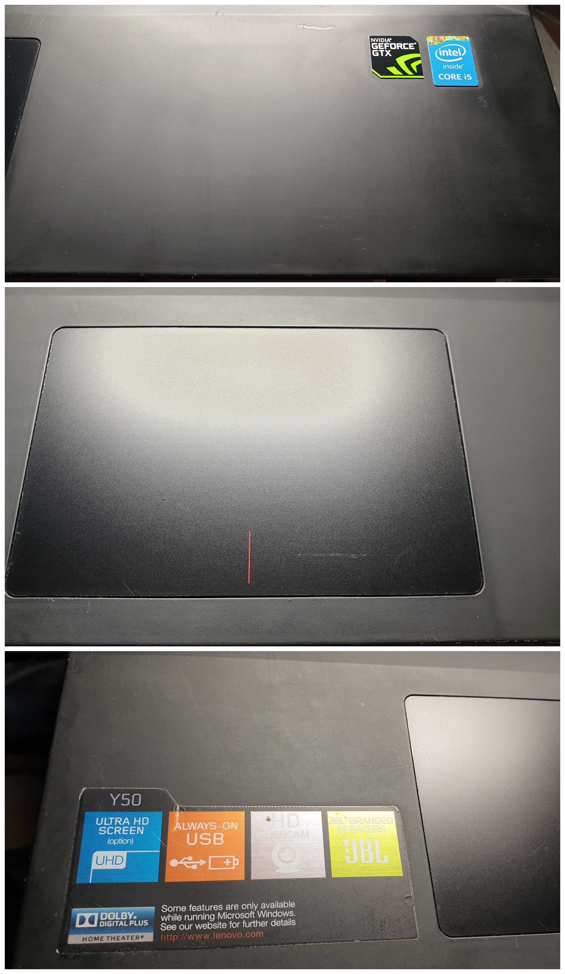 Lenovo Y50-70, i5 4 gen. GTX 860m nowy SSD Crucial MX500 500GB 16GBRAM