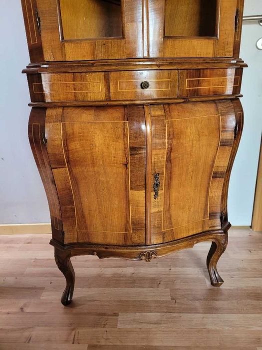 Witryna narożna drewniana Ludwikowska