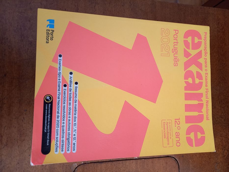 Livros de preparação para exame nacional