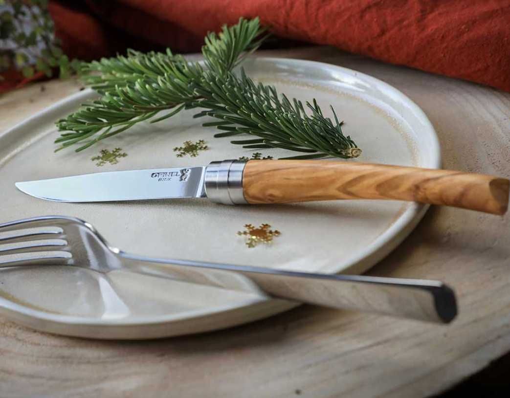 Opinel Table Chic набір з 4 столових ножів Франція нож для стейка