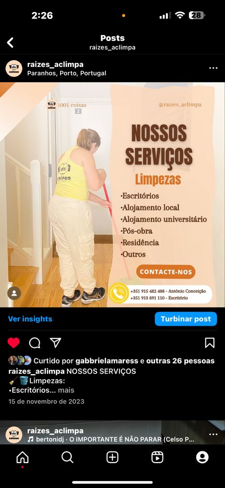 emprega de limpeza Alojamento local