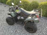 Quad KYMCO MXU 300 green line .