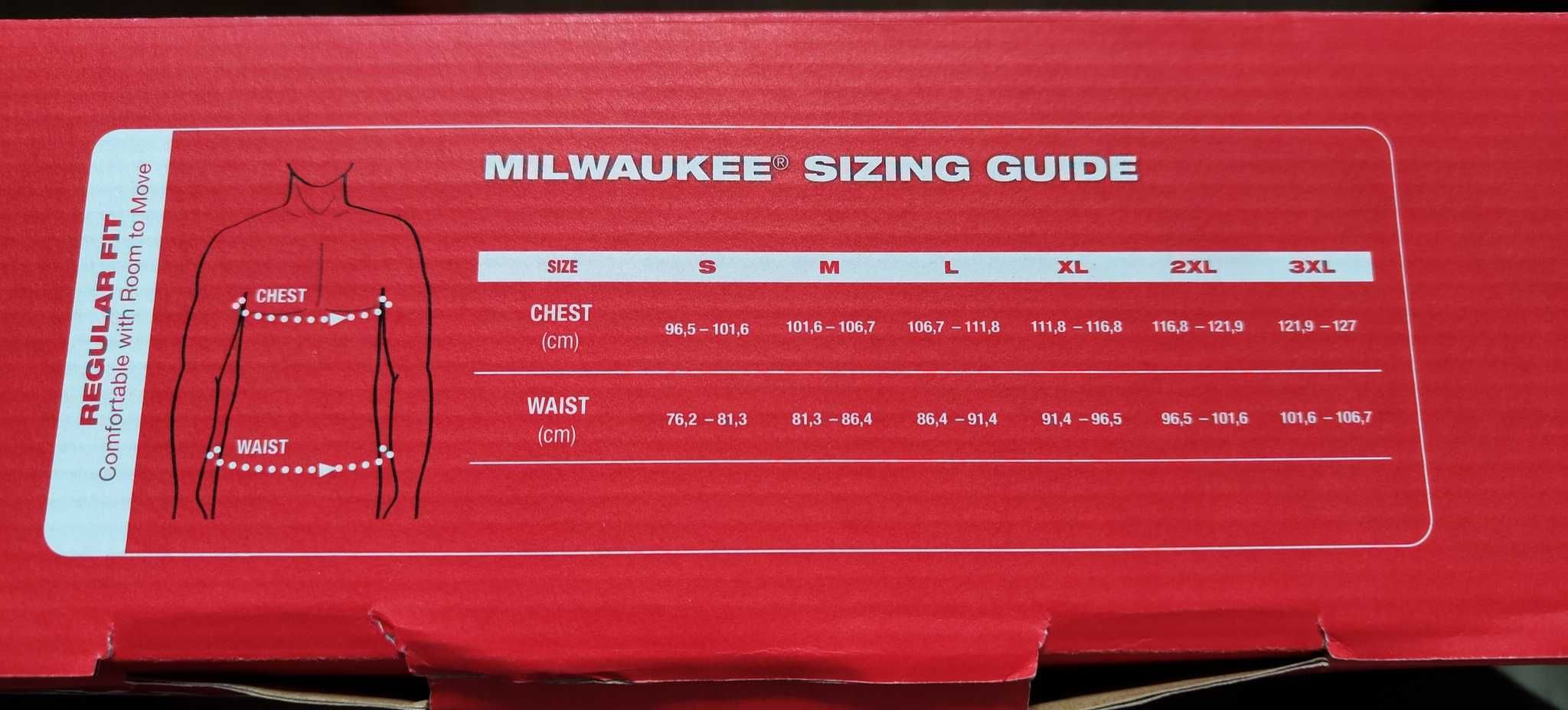 Kurtka ogrzewana Milwaukee M12 HJBL5 + aku i ładowarka, XL