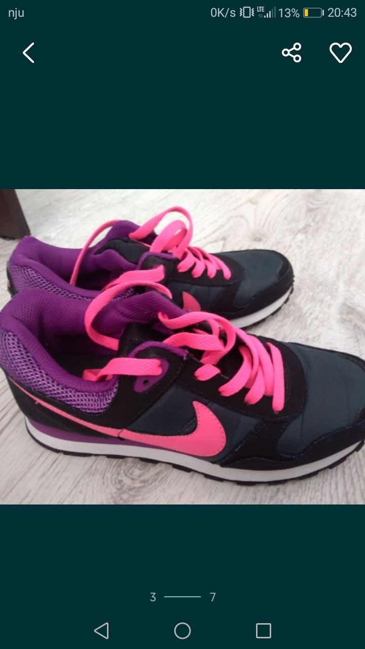 Orginalne Buty Nike adidasy r. 36,5