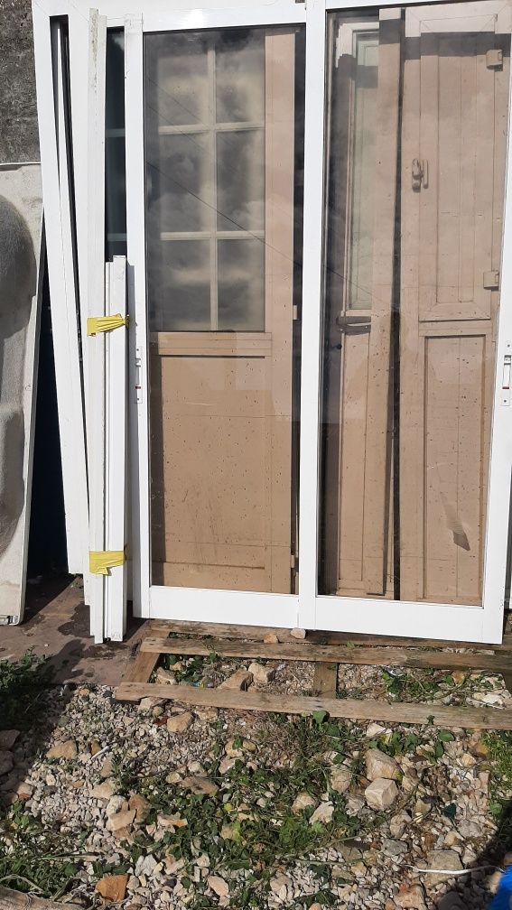 Portas em aluminio  de correr