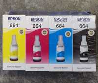 Контейнер з чорнилом Epson 664 комплект B/C/M/Y (по70мл) L100/L200 (C1