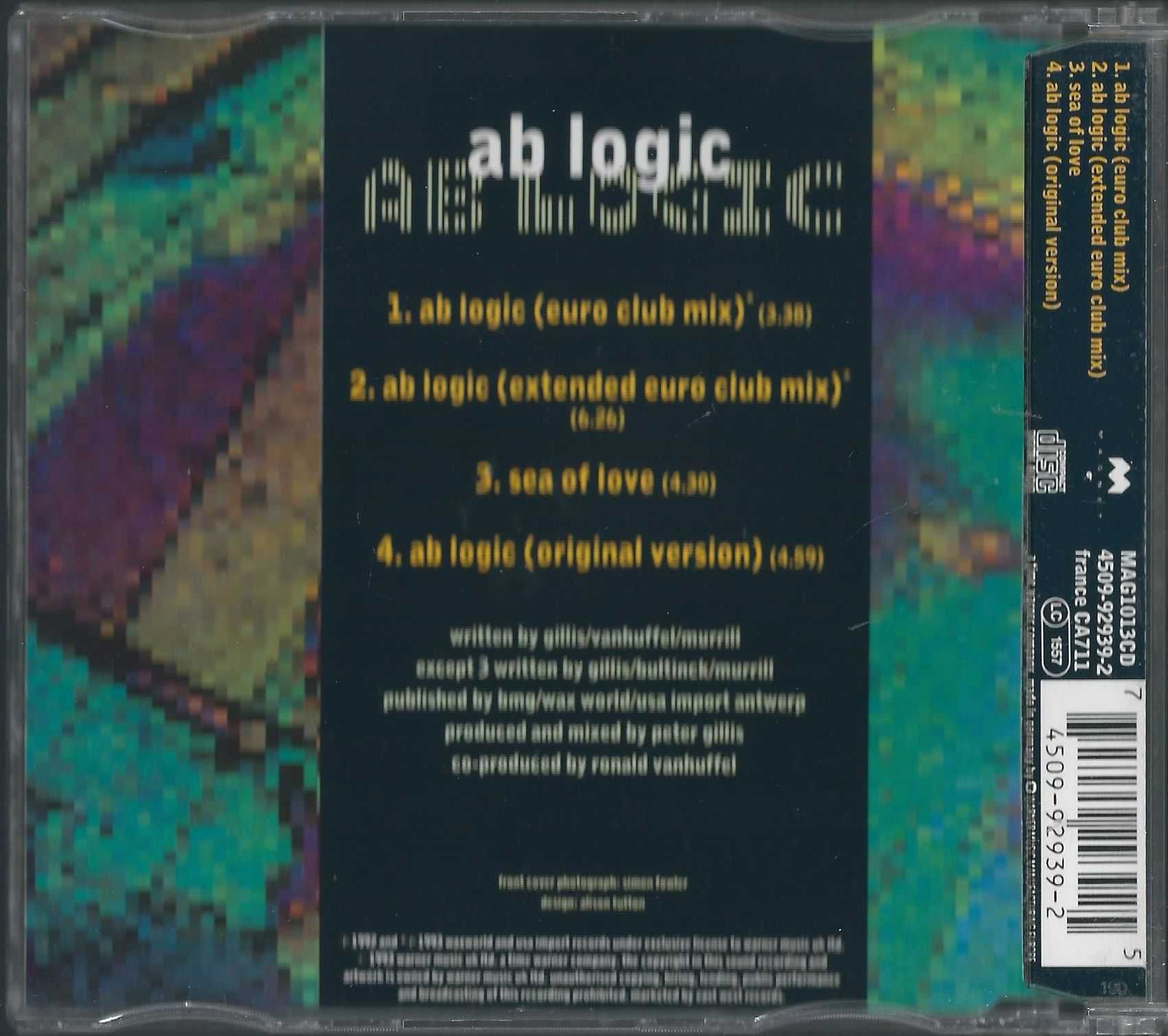 Maxi CD AB Logic - AB Logic (1993) (Magnet)