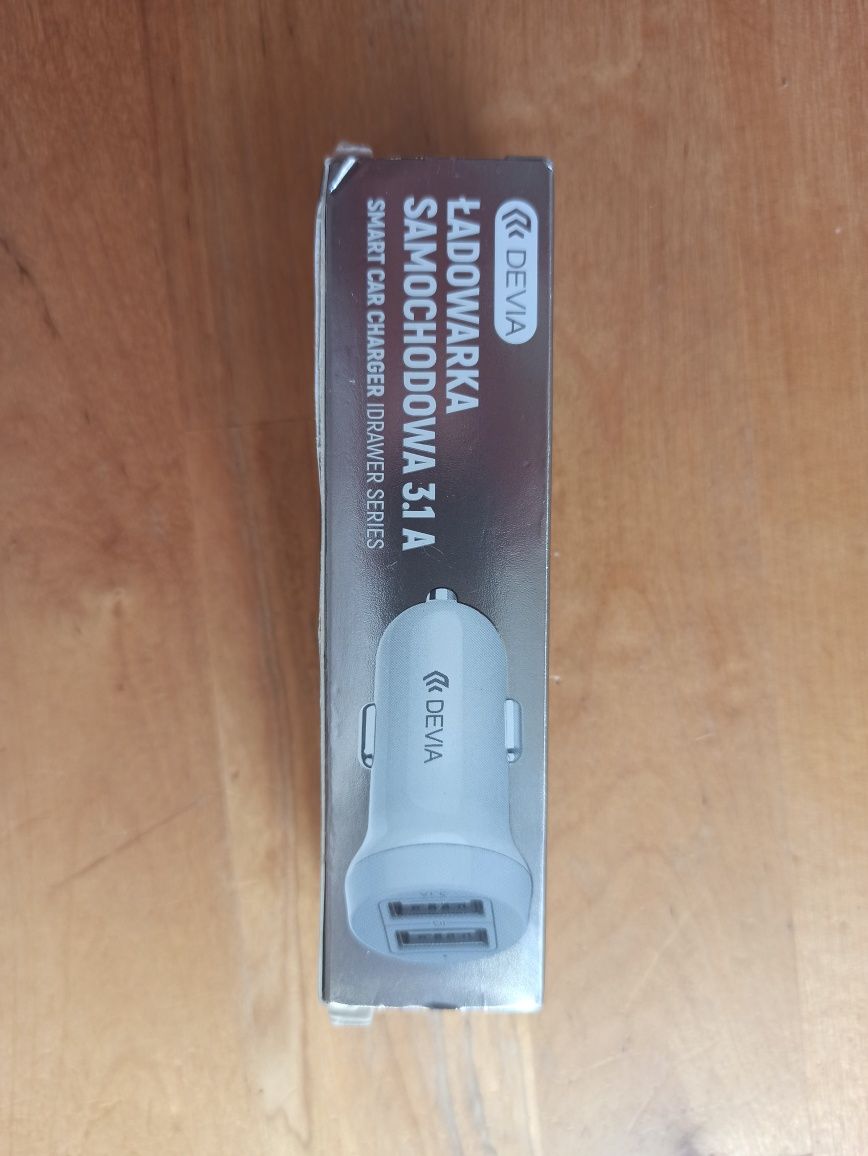 Ładowarka samochodowa Devia 3,1 A- 2 x USB