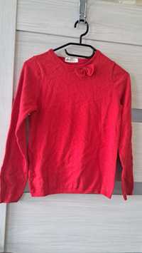 Sweter H&M elegancki brokatowy super stan 134/140