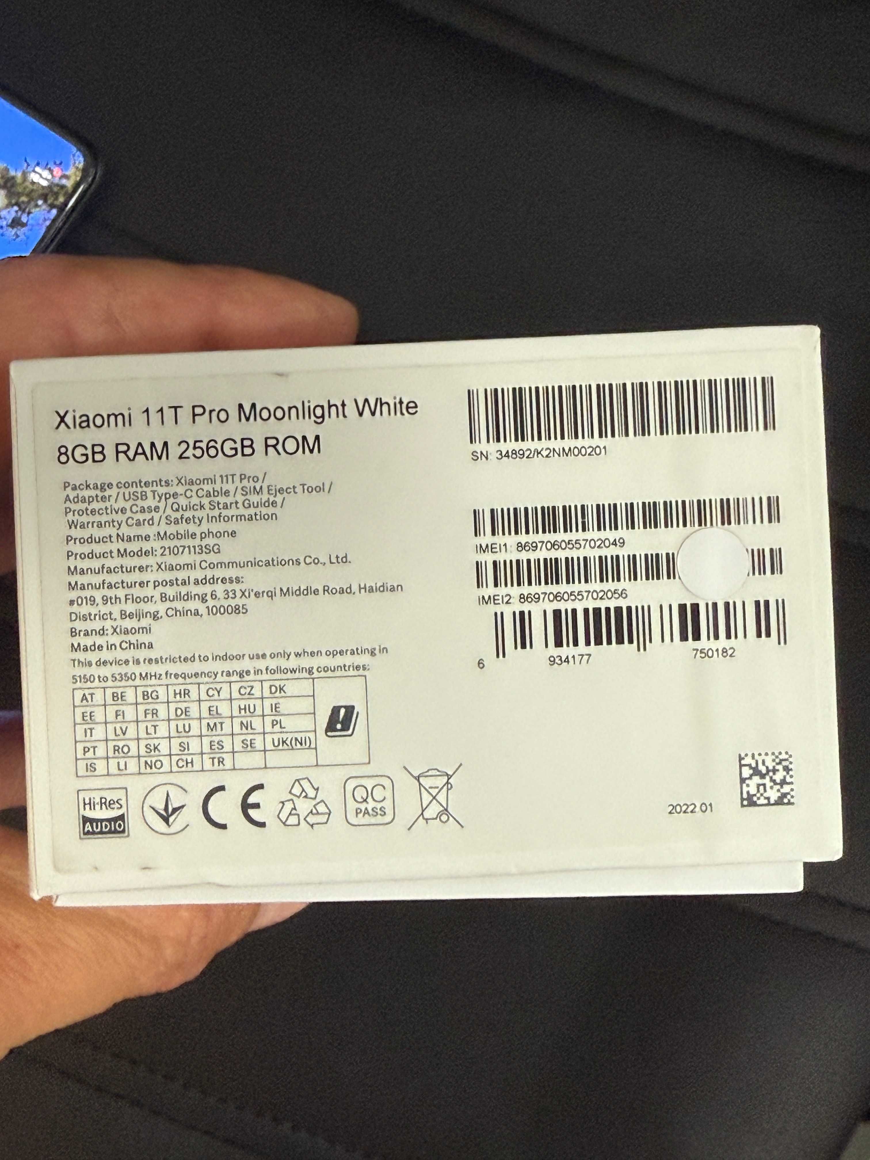 Telefon  XIAOMI 11T Pro 8/256GB 5G 6.67" 120Hz ASCOM ul Klasztorna