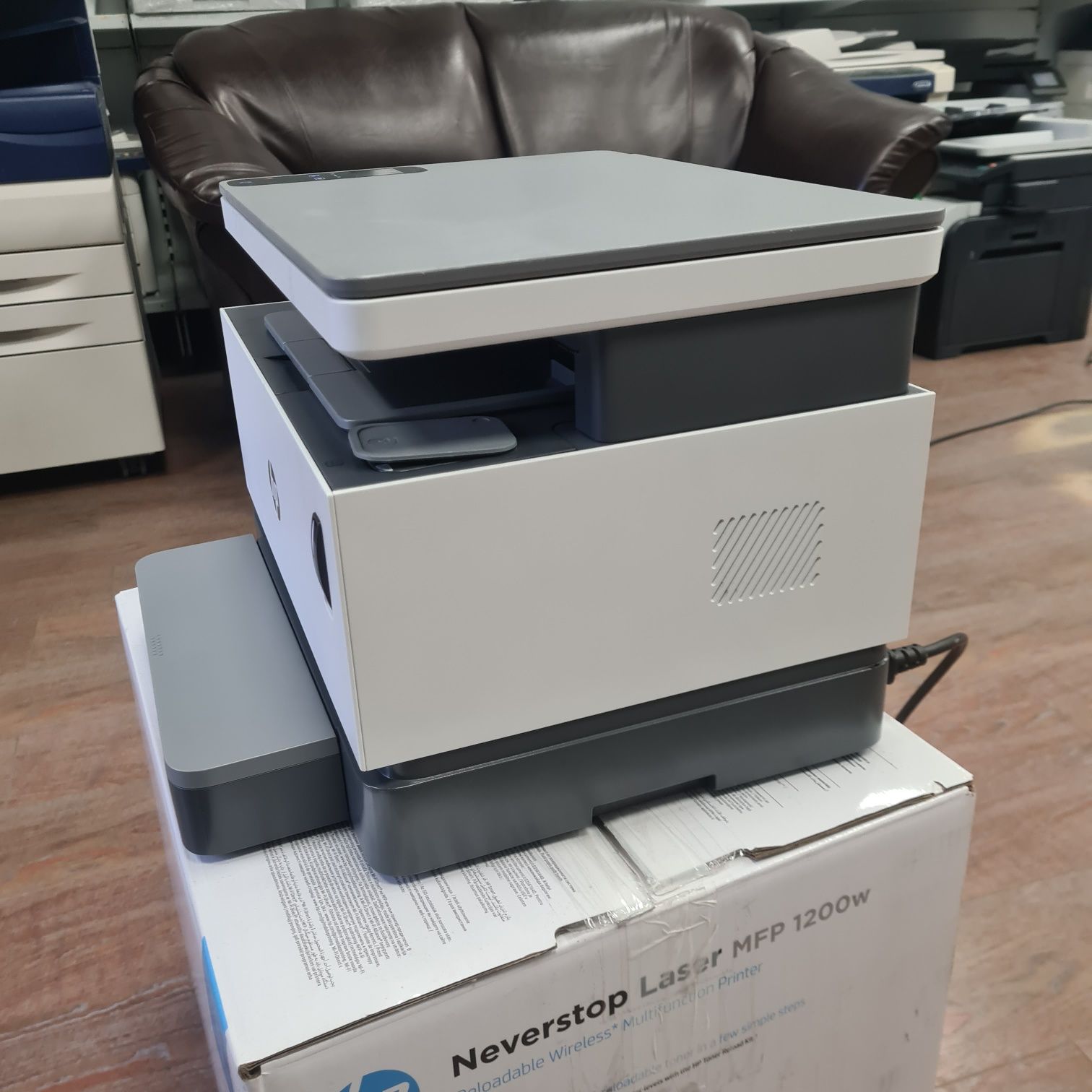 HP Neverstop 1200w. WI-FI Лазерный принтер сканер копир мфу
