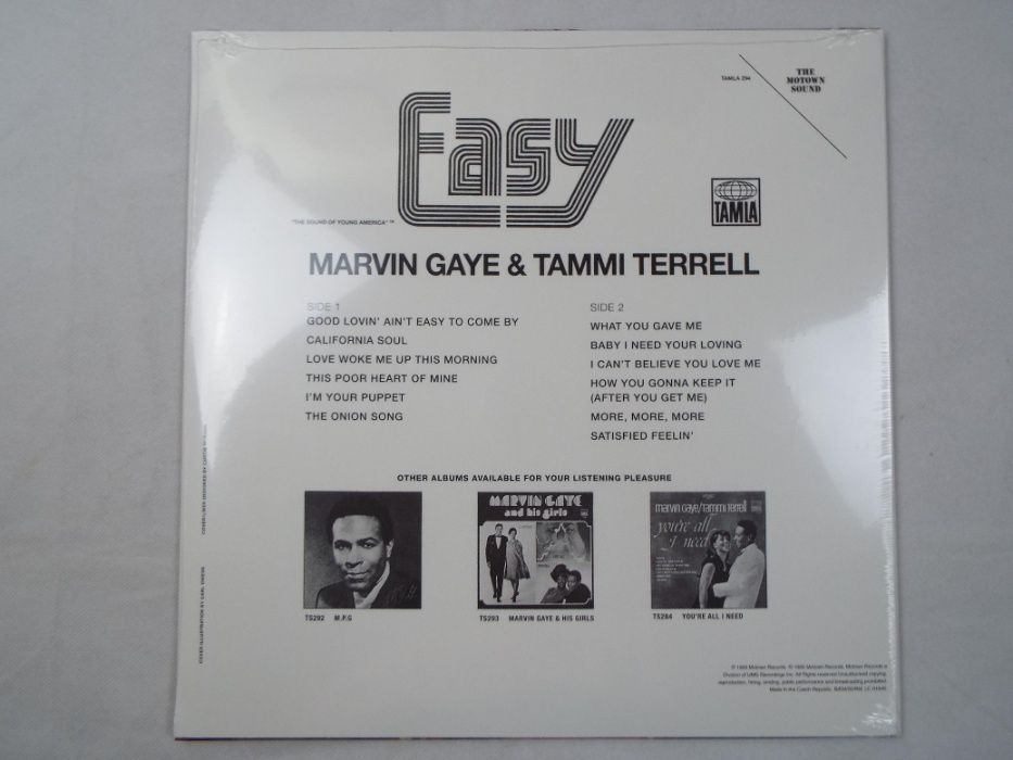 Marvin Gayle and Tammi Terrell Easy Płyta winylowa folia